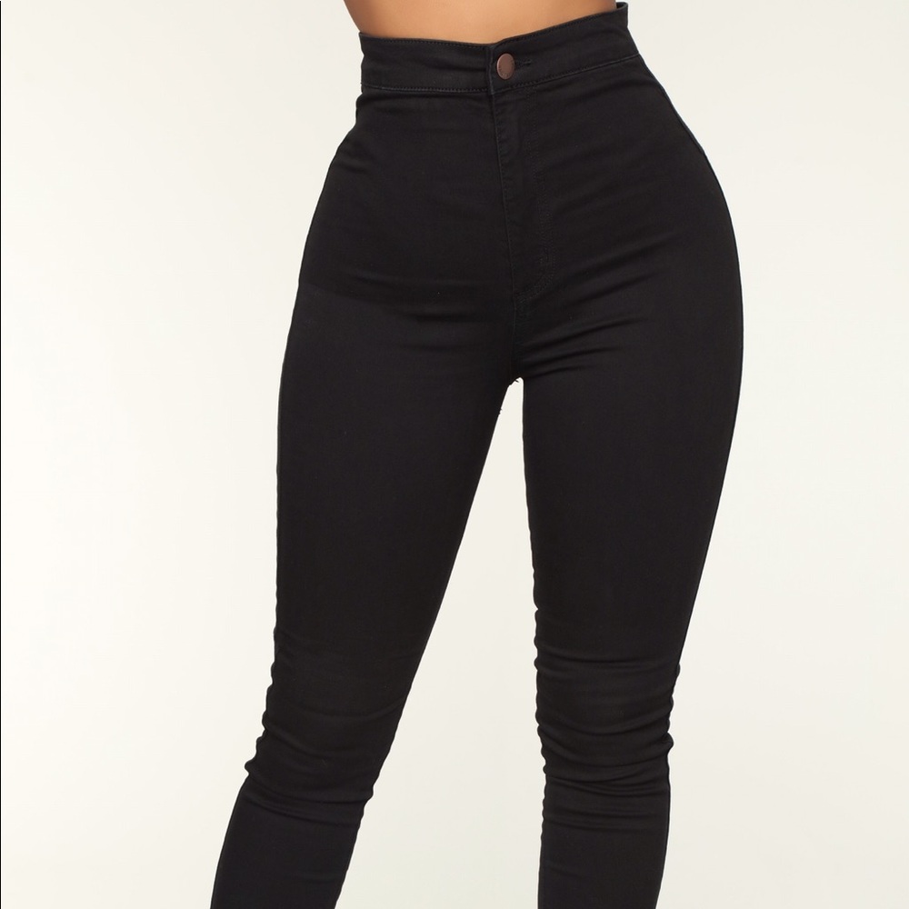 Fashion Nova High Rise Jeans